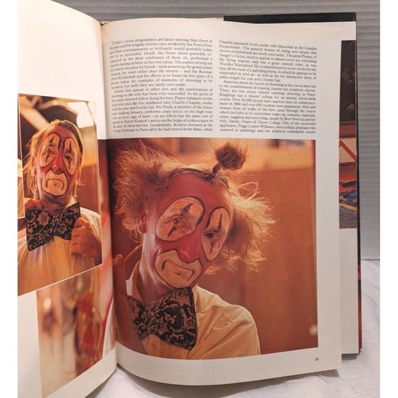 Colorful World of the Circus 1980 Hardcover Clowns Jamieson Animals David Vtg - Picture 3 of 14